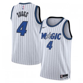 Dres Orlando Magic Jalen Suggs Nike 2025-26 Association Edition Bijela Swingman